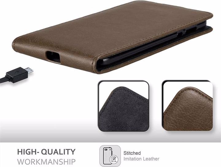 Actual product image Cadorabo Flip like Invisible Cover (Motorola Moto Z2)