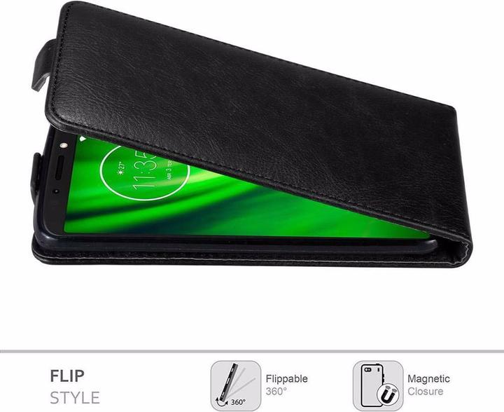Actual product image Cadorabo Flip like Invisible Cover (Motorola Moto G6 Play)