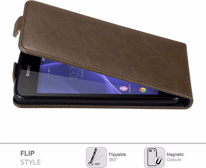 Produktbild Cadorabo Flip wie Invisible Cover (Sony Xperia E3)