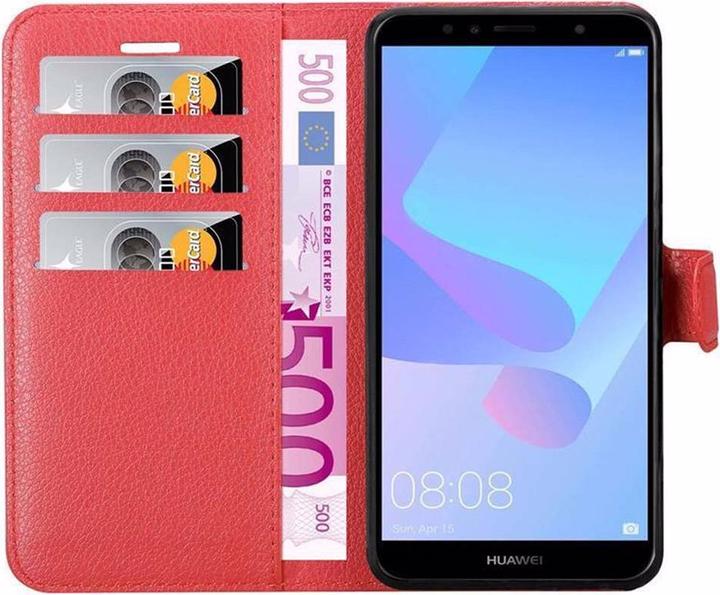 Produktbild Cadorabo Book mit Standfunktion Cover (Huawei Y6 Prime (2018))