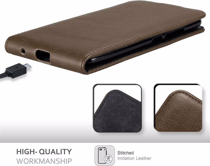 Productafbeelding Cadorabo Flip als onzichtbaar deksel (ZTE Axon 7)
