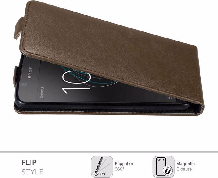 Actual product image Cadorabo Flip like Invisible Cover (Sony Xperia L1)