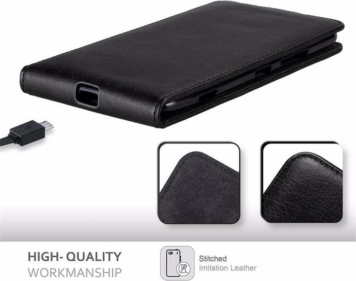 Actual product image Cadorabo Flip like Invisible Cover (Nokia Lumia 1320)