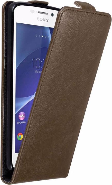 Produktbild Cadorabo Flip wie Invisible Cover (Sony Xperia M2, Sony Xperia M2 Aqua)