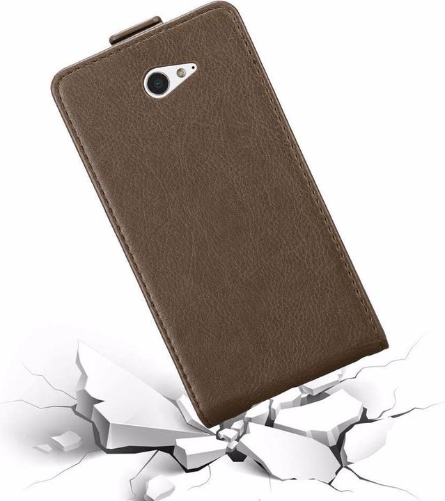 Produktbild Cadorabo Flip wie Invisible Cover (Sony Xperia M2, Sony Xperia M2 Aqua)