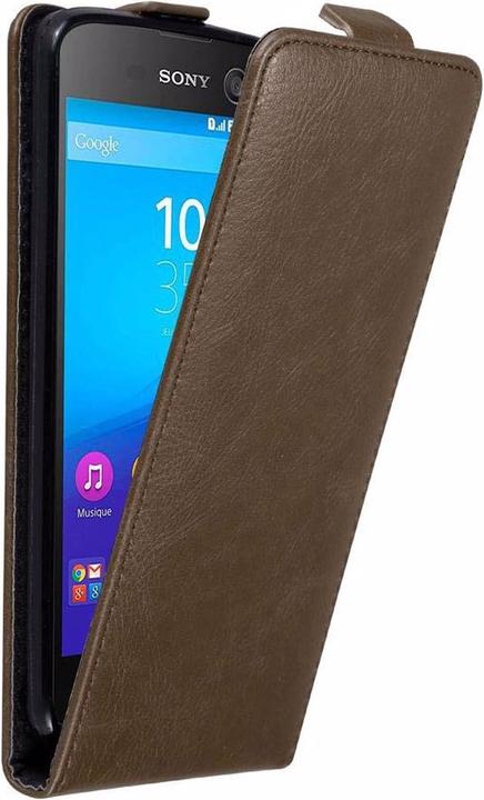 Actual product image Cadorabo Flip like Invisible Cover (Sony Xperia M5)