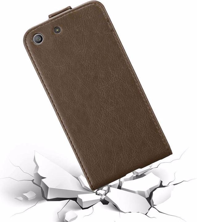 Actual product image Cadorabo Flip like Invisible Cover (Sony Xperia M5)