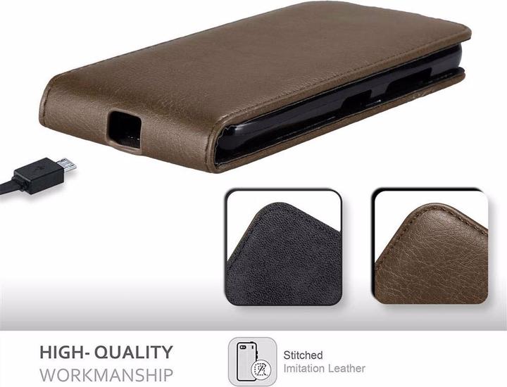 Productafbeelding Cadorabo Flip als onzichtbaar deksel (Microsoft Lumia 550)
