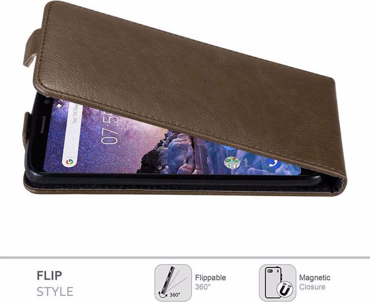 Actual product image Cadorabo Flip like Invisible Cover (Nokia 7 Plus)