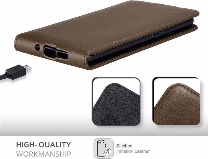 Actual product image Cadorabo Flip like Invisible Cover (Nokia 7 Plus)