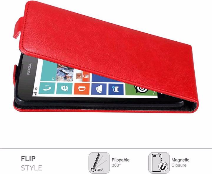 Productafbeelding Cadorabo Flip als onzichtbaar deksel (Nokia Lumia 630, Nokia Lumia 635)