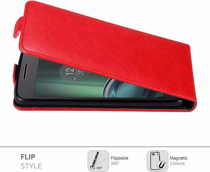 Actual product image Cadorabo Flip like Invisible Cover (Motorola Moto G4 Play)
