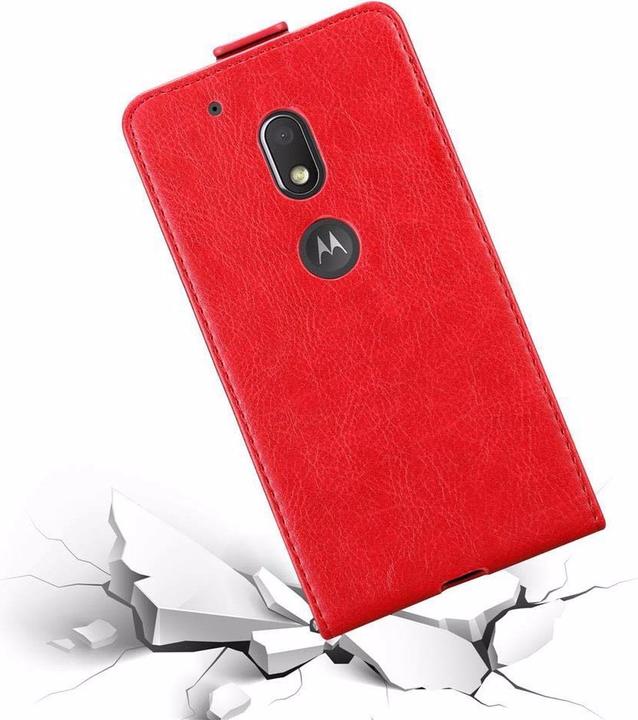 Actual product image Cadorabo Flip like Invisible Cover (Motorola Moto G4 Play)