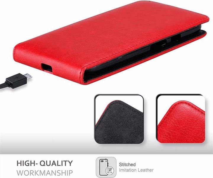 Actual product image Cadorabo Flip like Invisible Cover (Motorola Moto G4 Play)