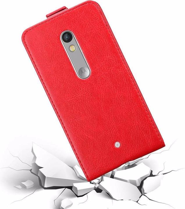 Actual product image Cadorabo Flip like Invisible Cover (Motorola Moto X Play)