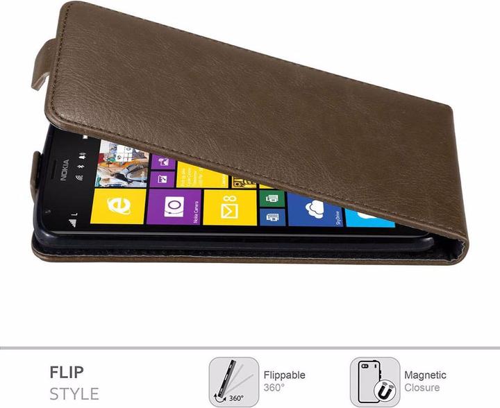 Actual product image Cadorabo Flip like Invisible Cover (Nokia Lumia 1520)