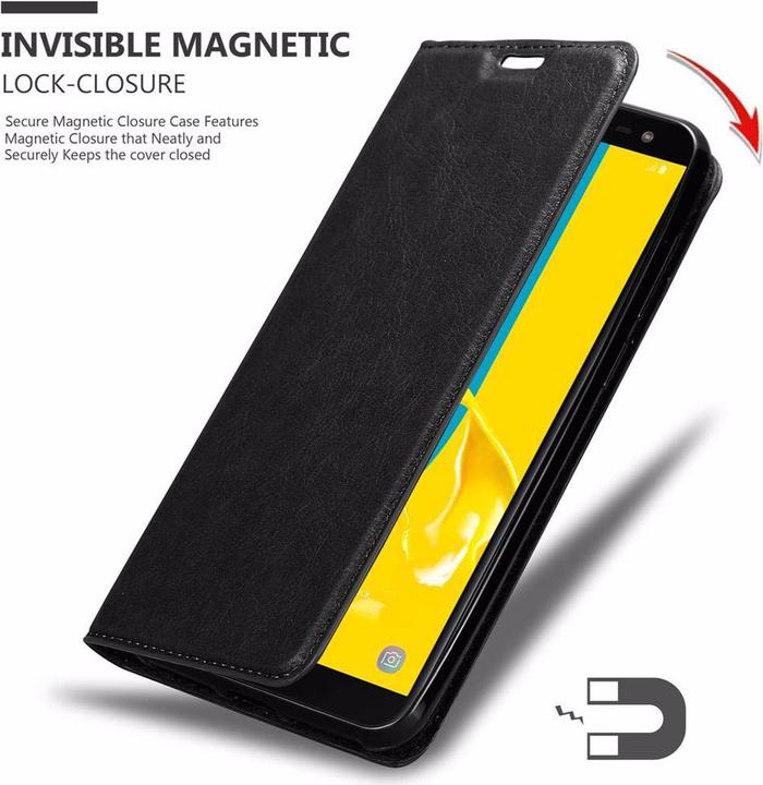 Productafbeelding Cadorabo Boek Onzichtbare Magneethoes (Samsung Galaxy J6 (2018))
