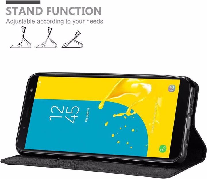 Productafbeelding Cadorabo Boek Onzichtbare Magneethoes (Samsung Galaxy J6 (2018))
