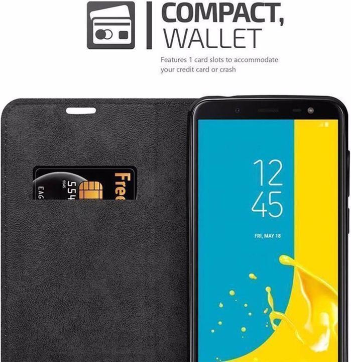 Productafbeelding Cadorabo Boek Onzichtbare Magneethoes (Samsung Galaxy J6 (2018))