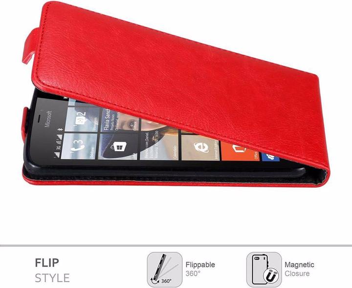 Productafbeelding Cadorabo Flip als onzichtbaar deksel (Microsoft Lumia 640)