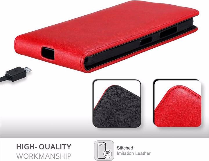 Productafbeelding Cadorabo Flip als onzichtbaar deksel (Microsoft Lumia 640)