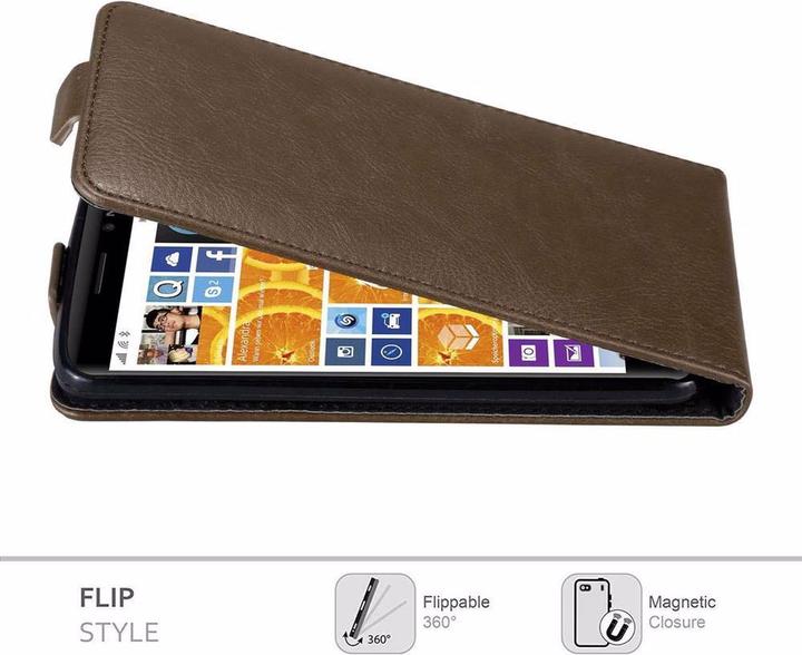 Productafbeelding Cadorabo Flip als onzichtbaar deksel (Nokia Lumia 830)