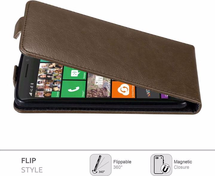 Actual product image Cadorabo Flip like Invisible Cover (Nokia Lumia 930)