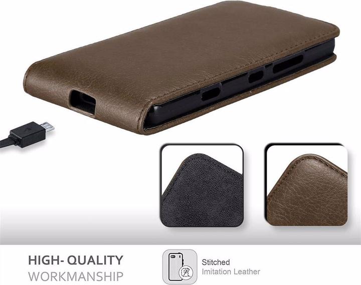 Actual product image Cadorabo Flip like Invisible Cover (Nokia Lumia 930)