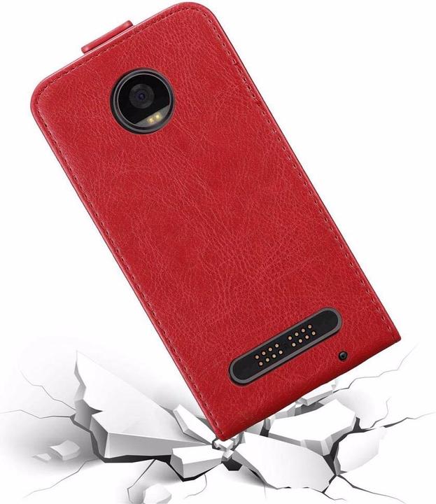 Actual product image Cadorabo Flip like Invisible Cover (Motorola Moto Z2 Play)