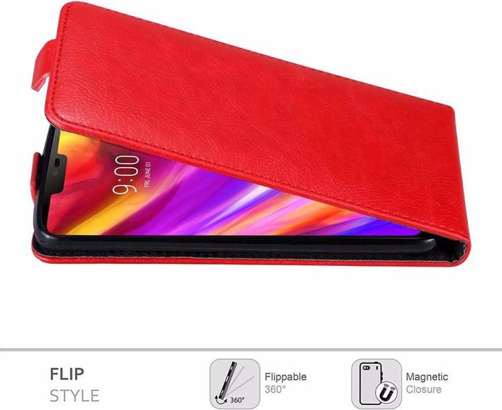 Produktbild Cadorabo Flip wie Invisible Cover (LG G7 ThinQ, OnePlus X, LG G7 Fit)