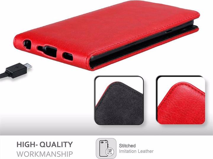 Produktbild Cadorabo Flip wie Invisible Cover (LG G7 ThinQ, OnePlus X, LG G7 Fit)