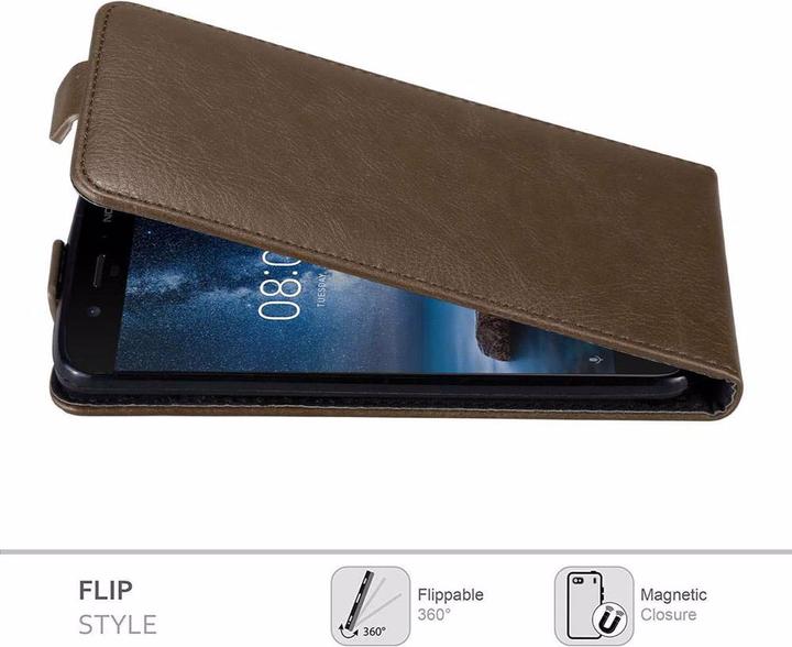 Actual product image Cadorabo Flip like Invisible Cover (Apple iPhone 8)
