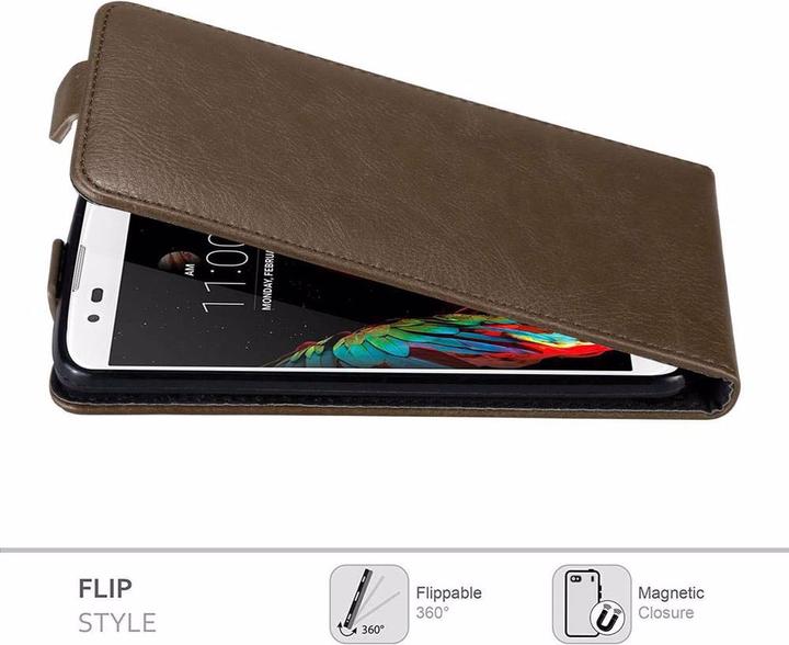 Actual product image Cadorabo Flip like Invisible Cover (LG K10)