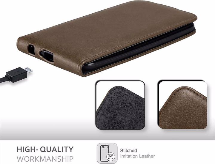 Actual product image Cadorabo Flip like Invisible Cover (LG K10)