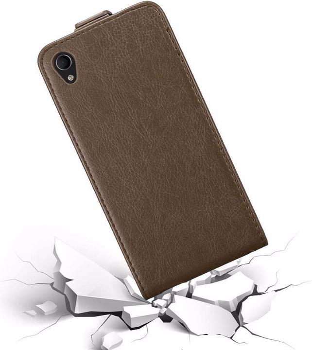 Actual product image Cadorabo Flip like Invisible Cover (Sony Xperia M4 Aqua)