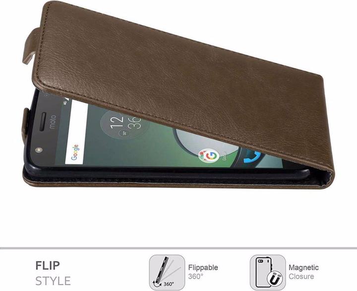 Actual product image Cadorabo Flip like Invisible Cover (Motorola Moto Z Play)