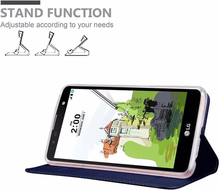 Produktbild Cadorabo Book Classy Style Cover (LG Stylus 2)