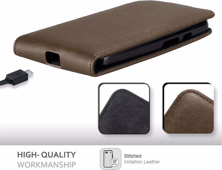 Produktbild Cadorabo Flip wie Invisible Cover (Motorola Moto G2 (2nd Gen))