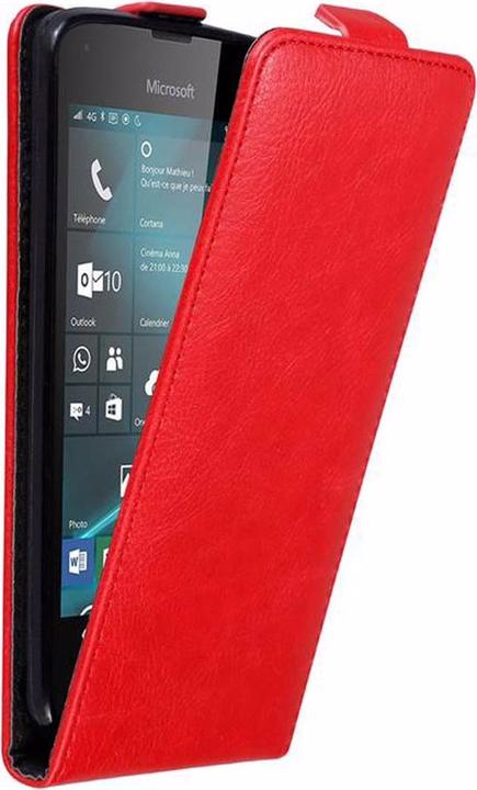Actual product image Cadorabo Flip like Invisible Cover (Microsoft Lumia 550)