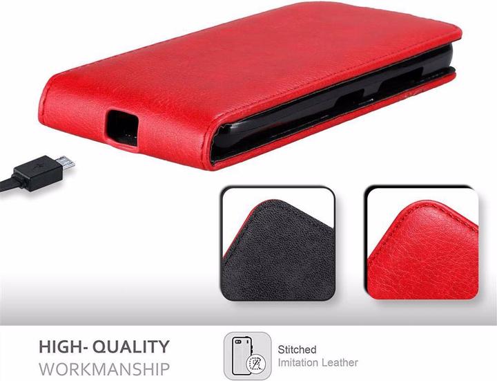 Actual product image Cadorabo Flip like Invisible Cover (Microsoft Lumia 550)