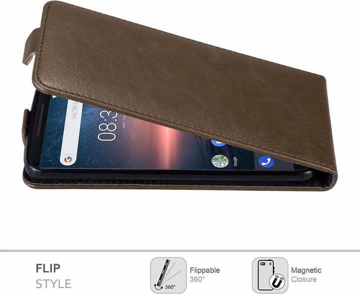 Actual product image Cadorabo Flip like Invisible Cover (Nokia 8 Sirocco)