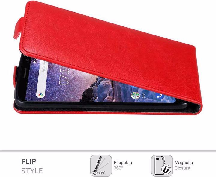 Productafbeelding Cadorabo Flip als onzichtbaar deksel (Nokia 7 Plus)