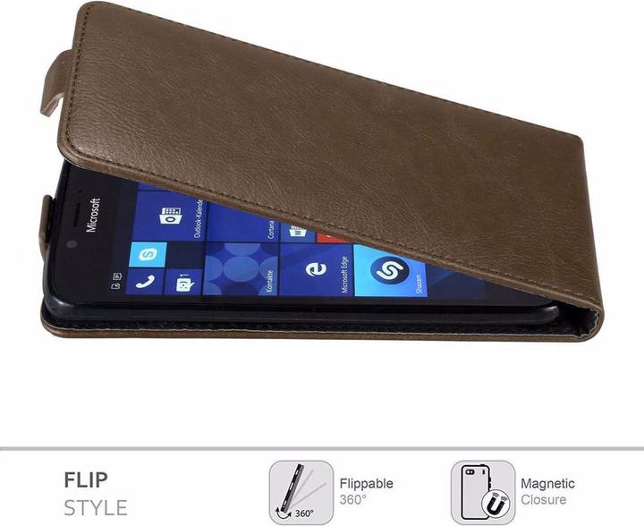 Produktbild Cadorabo Flip wie Invisible Cover (Microsoft Lumia 950)