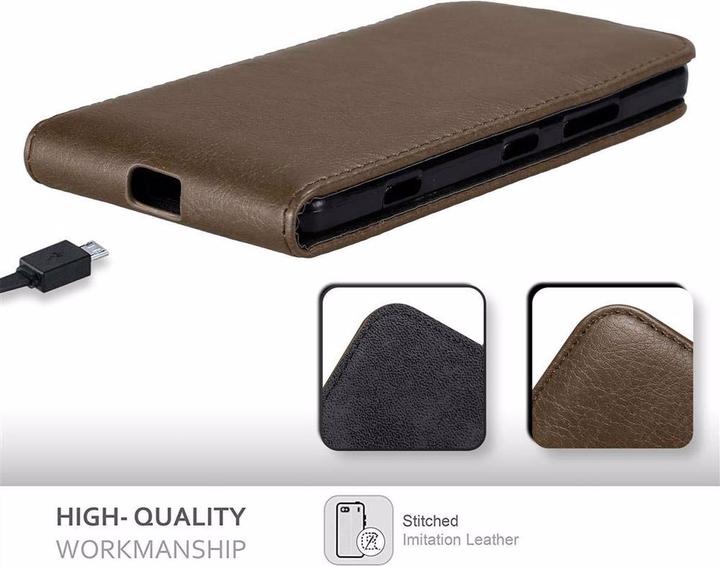 Produktbild Cadorabo Flip wie Invisible Cover (Microsoft Lumia 950)