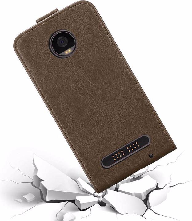 Actual product image Cadorabo Flip like Invisible Cover (Motorola Moto Z2 Play)