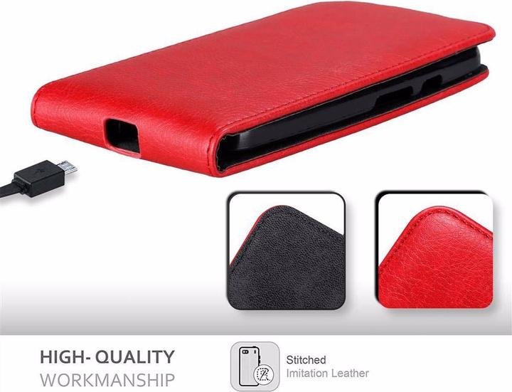 Produktbild Cadorabo Flip wie Invisible Cover (Motorola Moto G2 (2nd Gen))