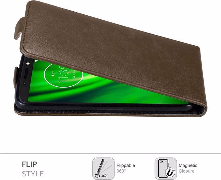 Productafbeelding Cadorabo Flip als onzichtbaar deksel (Motorola Moto G6 Play, Motorola Moto E5)