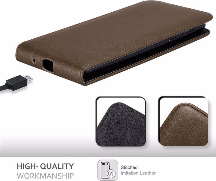 Productafbeelding Cadorabo Flip als onzichtbaar deksel (Motorola Moto G6 Play, Motorola Moto E5)