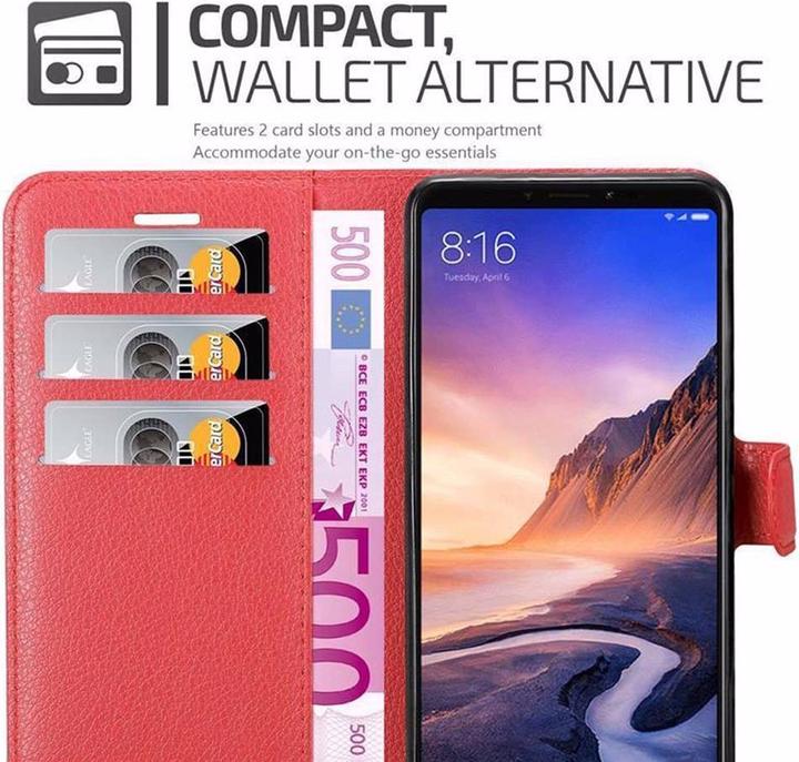 Actual product image Cadorabo Book with stand function cover (Mi Max 3)