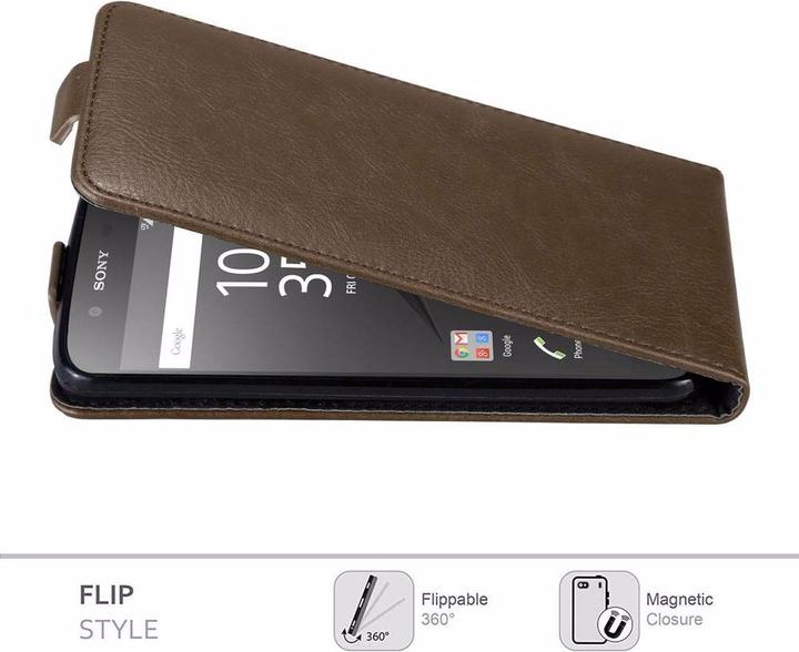 Actual product image Cadorabo Flip like Invisible Cover (Sony Xperia Z5)